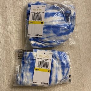 Michael Kors tie dye string bikini